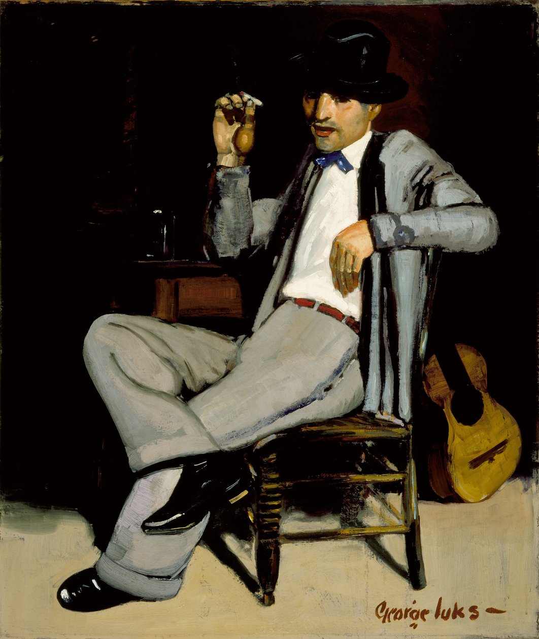 Pedro, início da década de 1920 (óleo sobre tela) de George Benjamin Luks