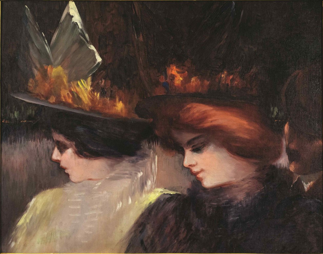 Cena de rua, c. 1900. de George Benjamin Luks