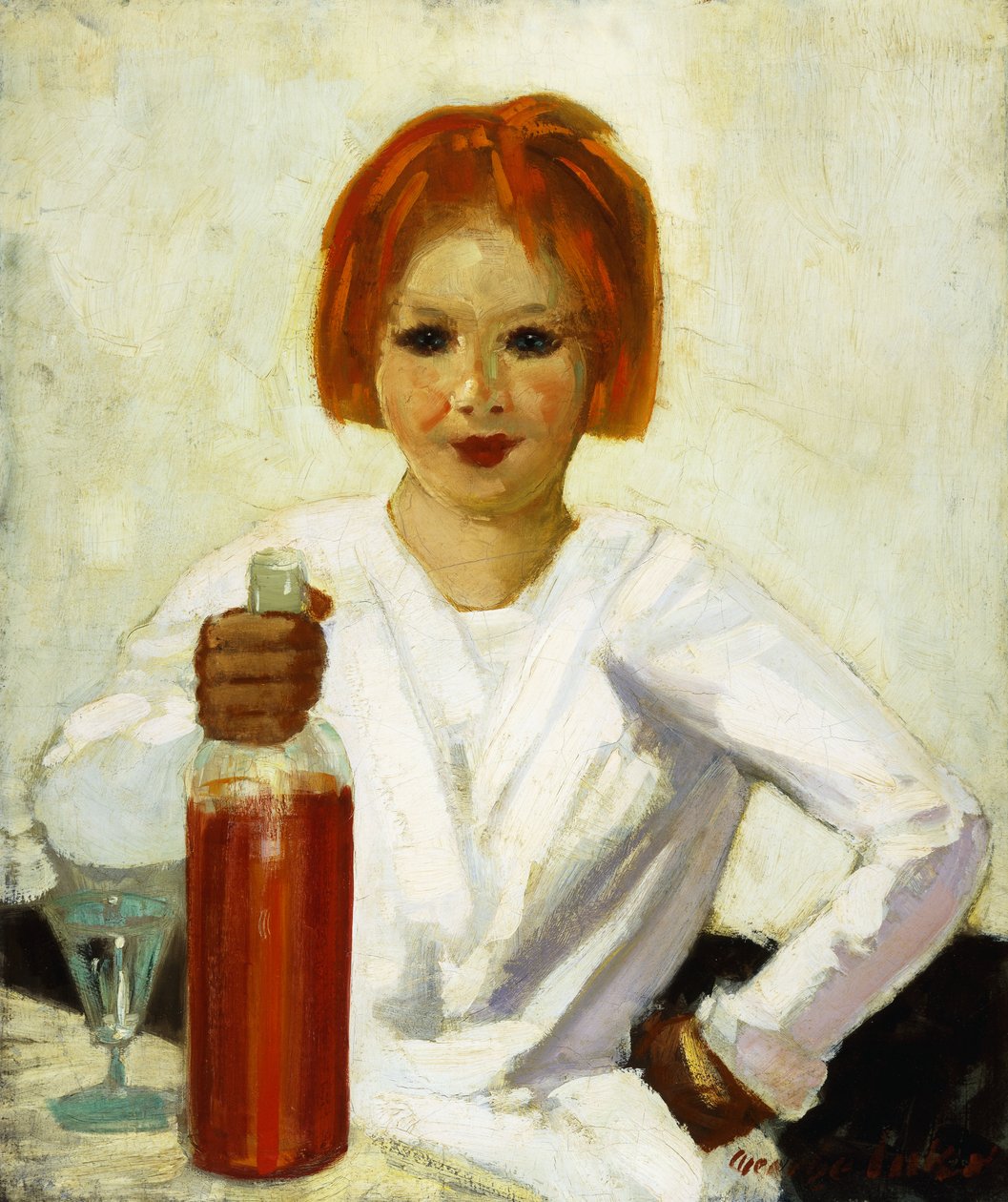A filha do palhaço de George Benjamin Luks
