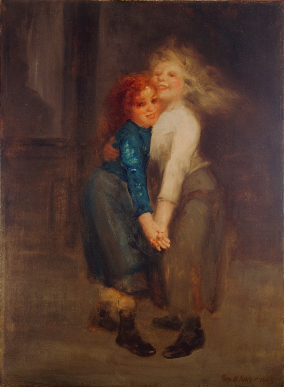 Os jogadores de George Benjamin Luks