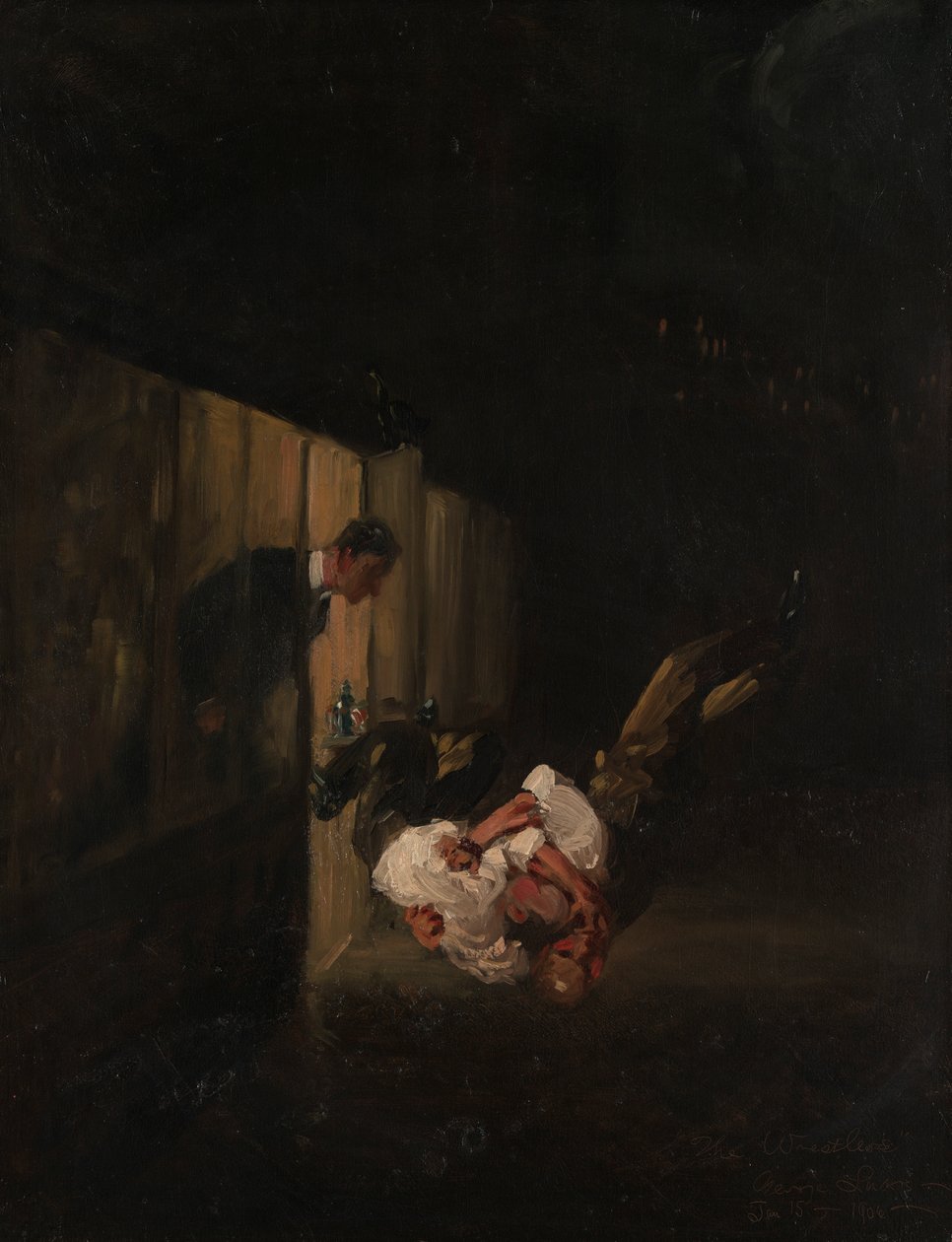 Os lutadores de George Benjamin Luks