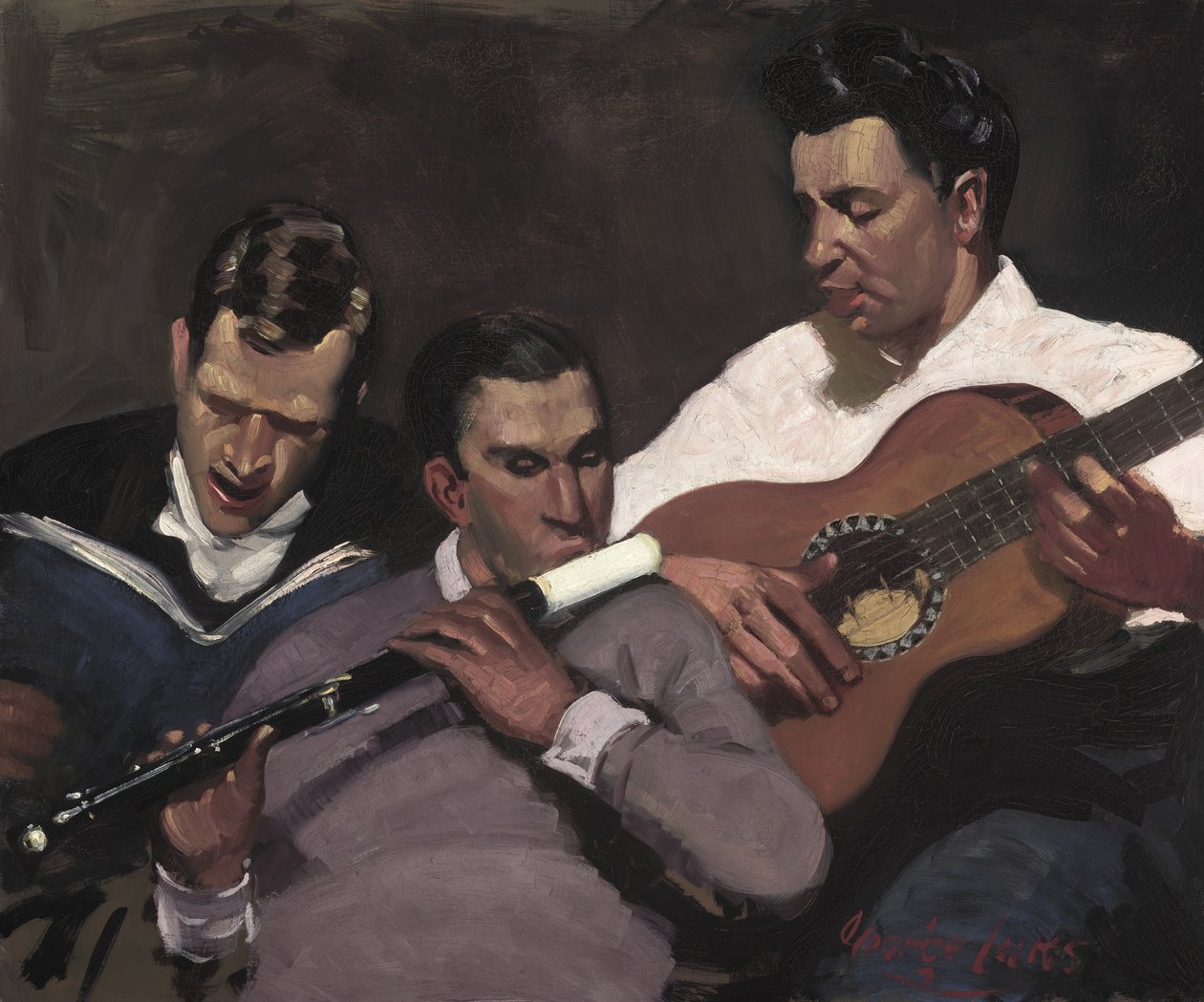 Três sargentos de George Benjamin Luks