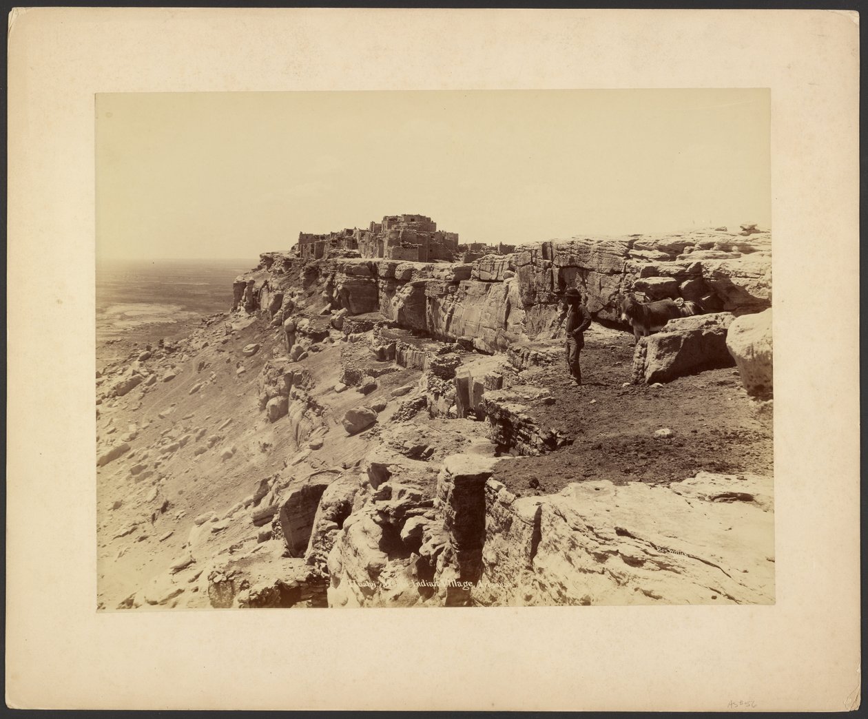 Hualpi, aldeia indígena Moqui, Arizona de George Benjamin Wittick