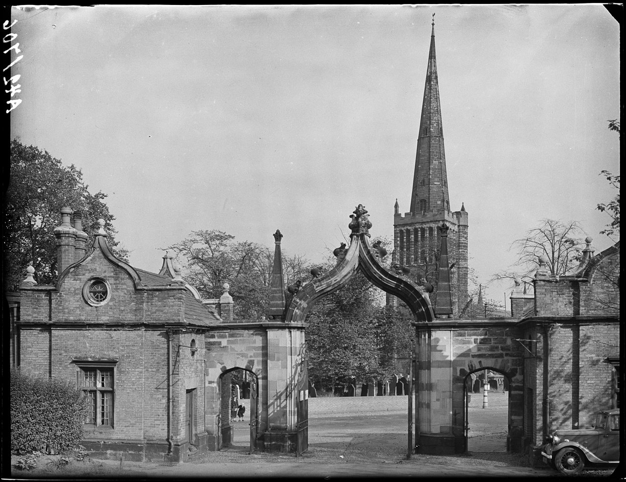 Aston Hall, Gateway, Witton Lane, Aston Park, Aston, Birmingham, 1941. de George Bernard Mason
