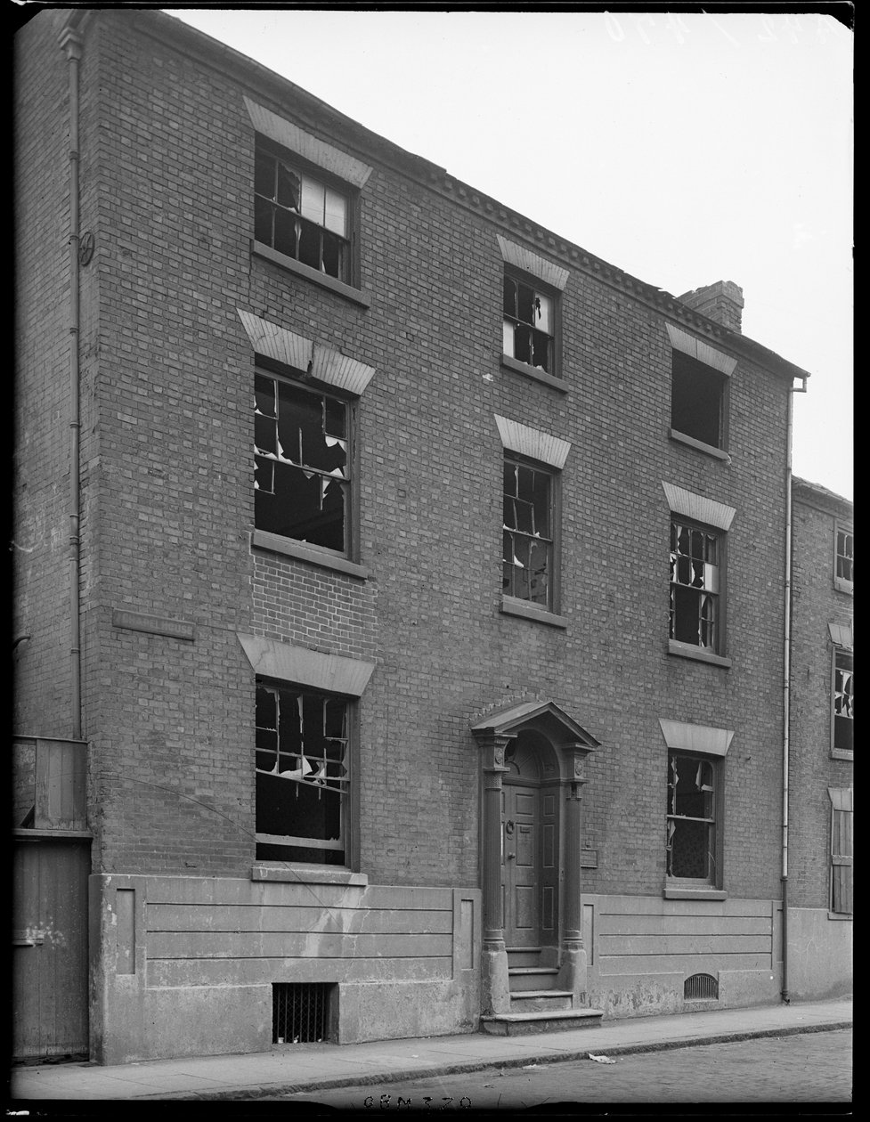 Chapel House, Chapel House Street, Deritend, Digbeth, Birmingham, 1941. de George Bernard Mason