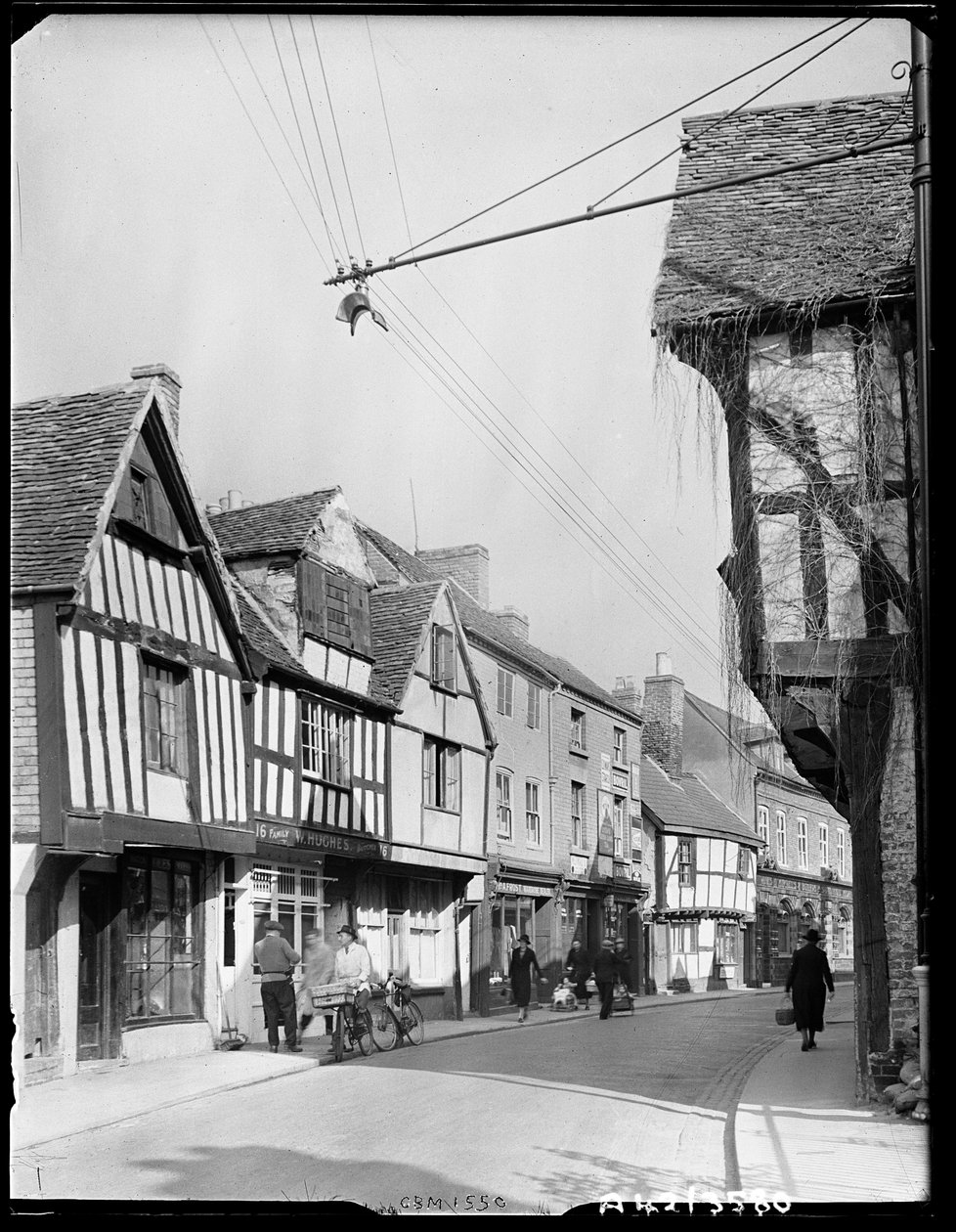 Friar Street, Worcester, Worcestershire, 1942. de George Bernard Mason