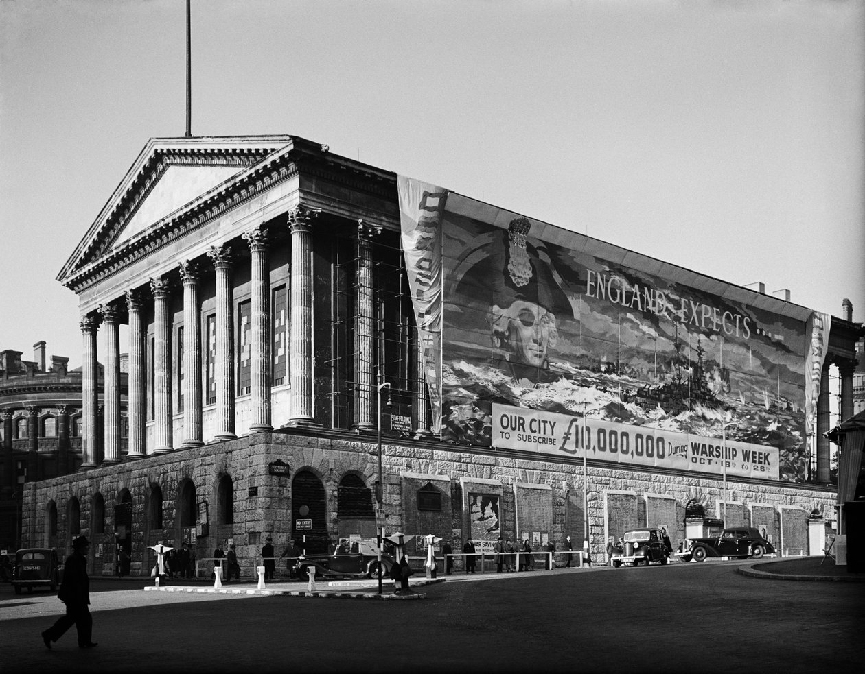 Prefeitura, Victoria Square, Birmingham, 1941. de George Bernard Mason