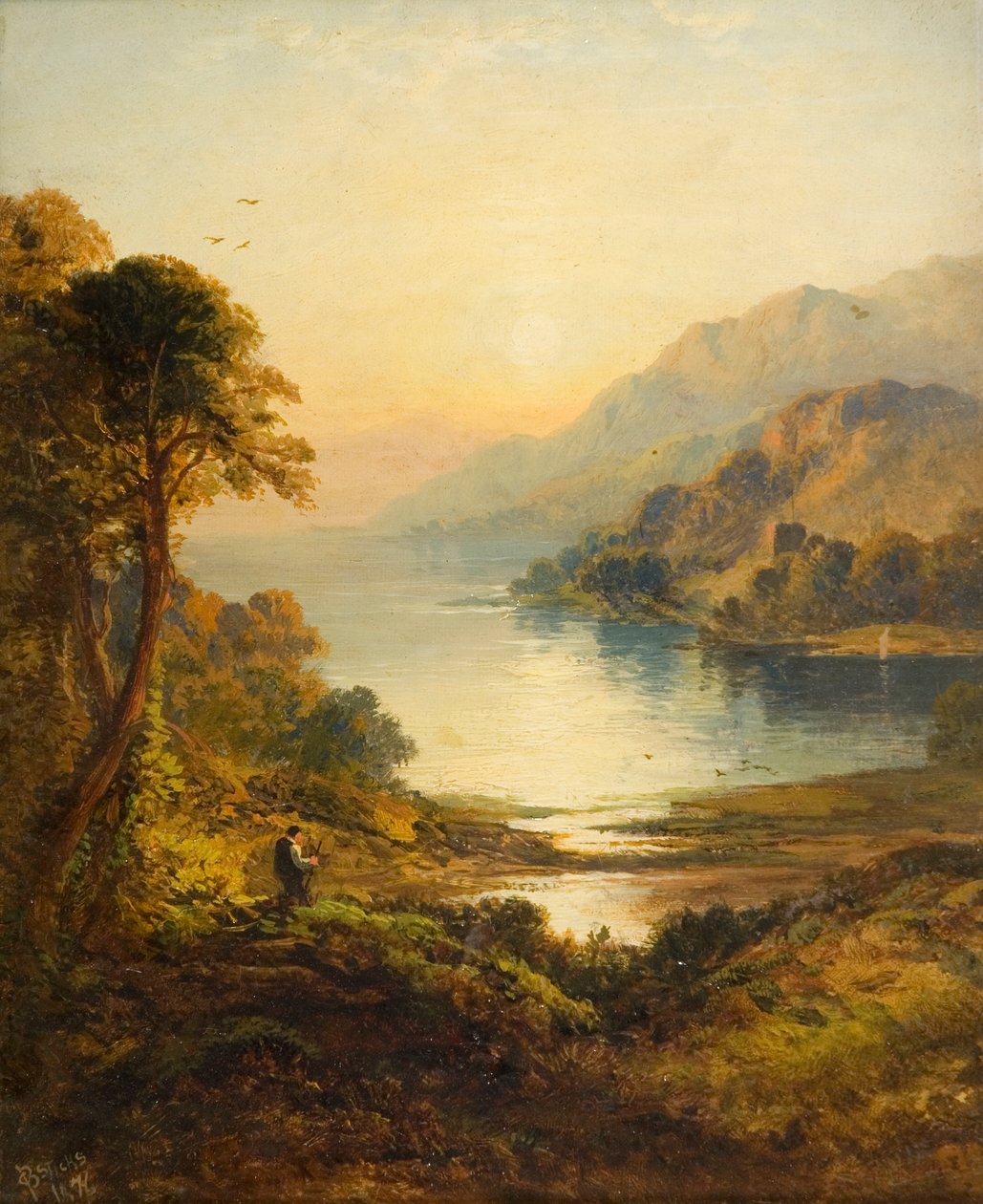 Kyles de Bute, Argyll, 1876 de George Blackie Sticks