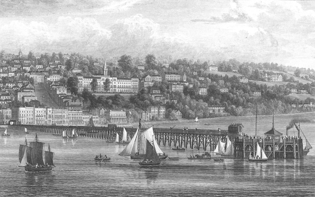 Ryde, Ilha de Wight, 1855 de George Brannon