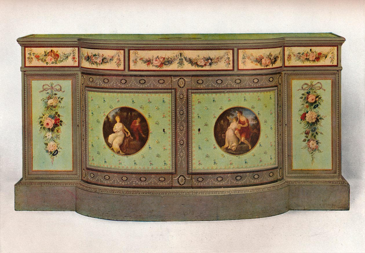 Secretária conveniente, c1785 de George Brookshaw