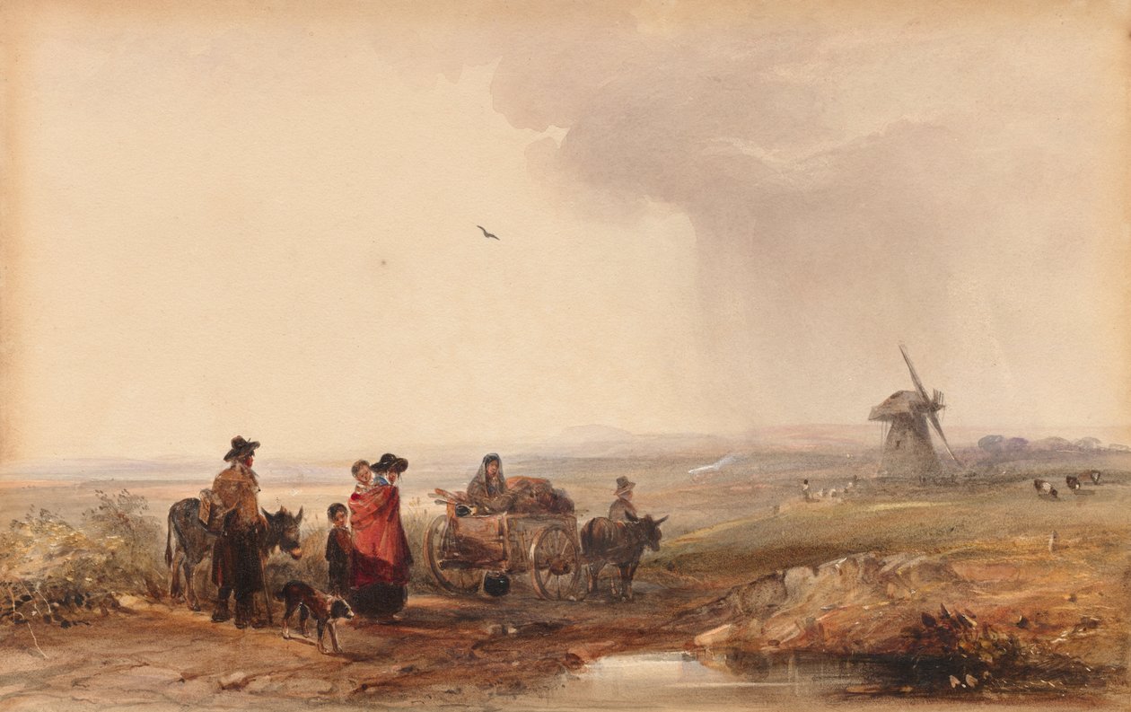 Acampamento Cigano, Holanda de George Bryant Campion