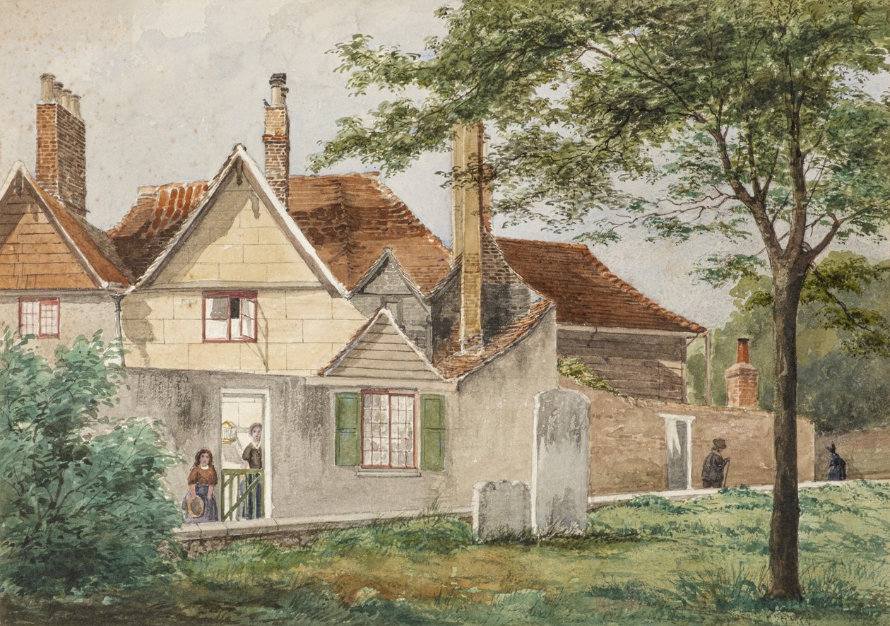 Casas de campo em Trevanion Street, Dover de George Buchanan Wollaston