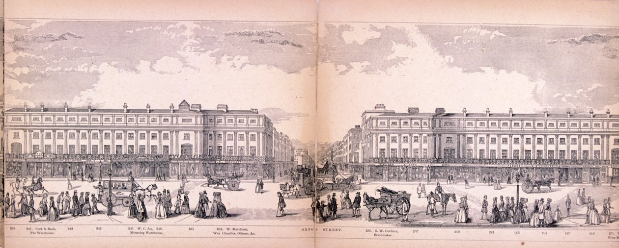 Panorama de Londres, 1849 de George C Leighton