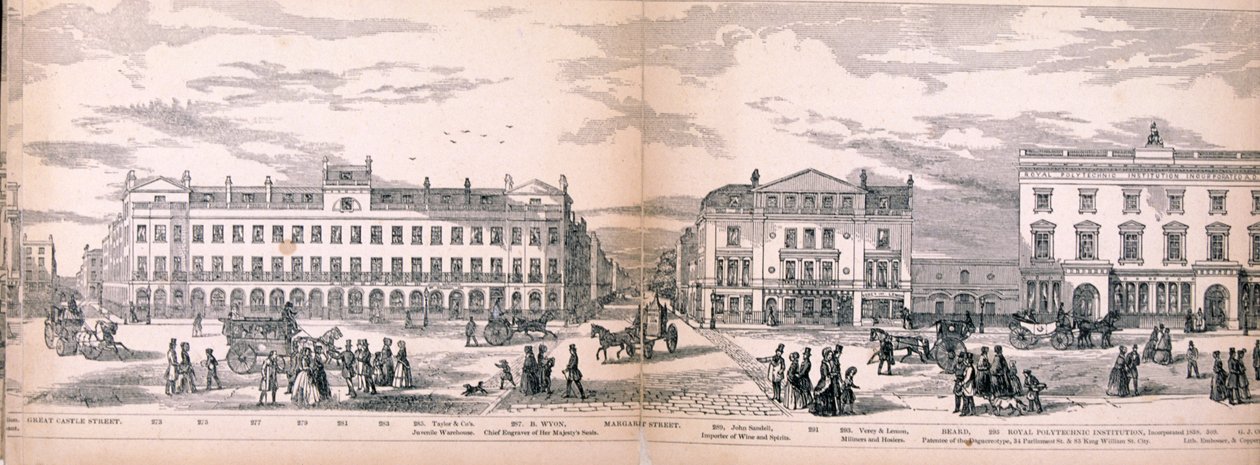 Panorama de Londres, 1849 de George C Leighton