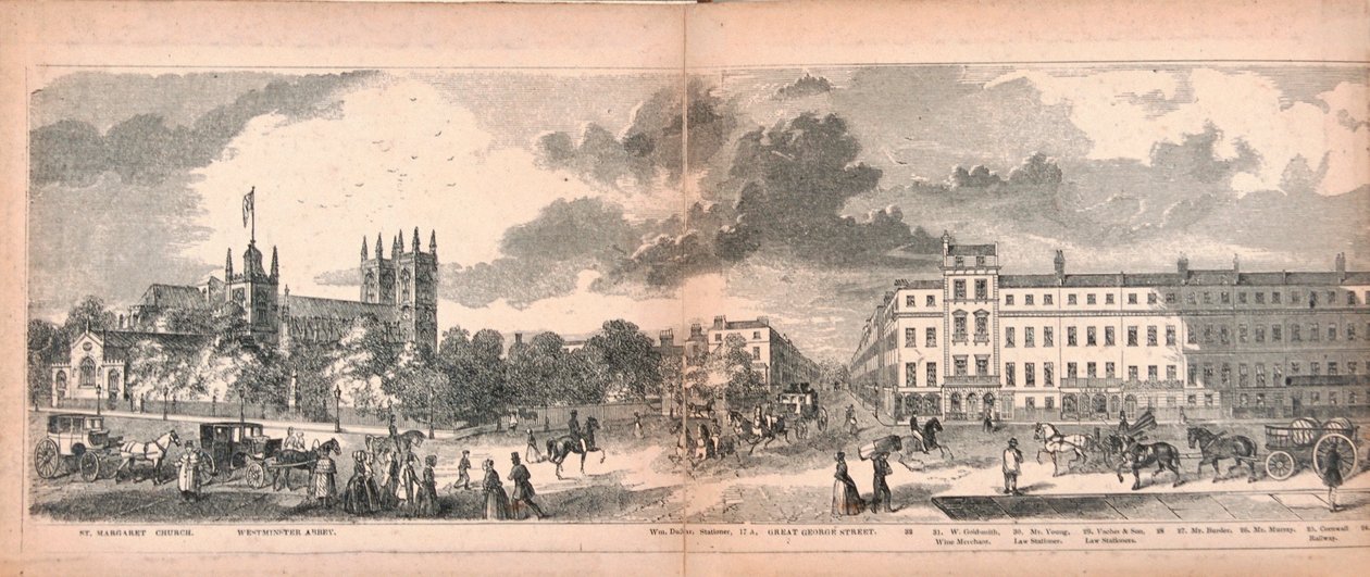 Panorama de Londres, 1849 de George C Leighton