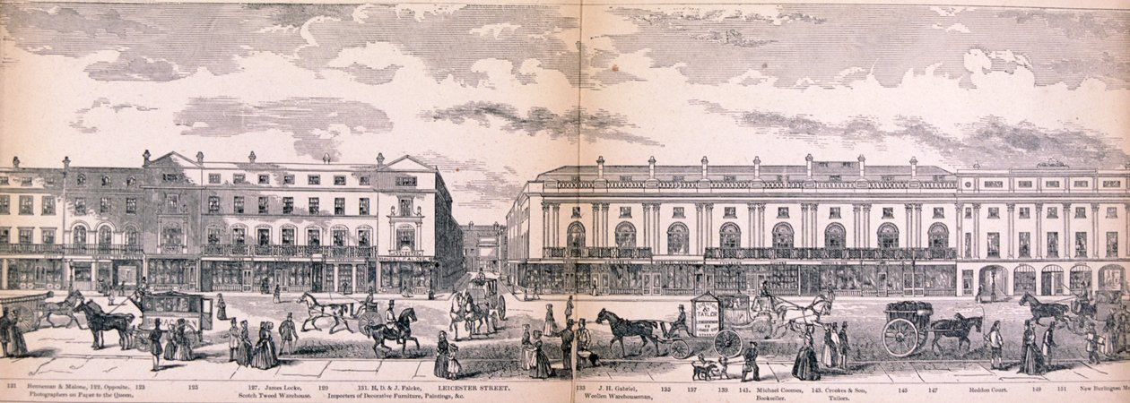 Panorama de Londres, 1849 de George C Leighton