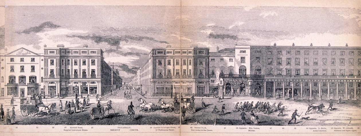 Panorama de Londres, 1849 de George C Leighton