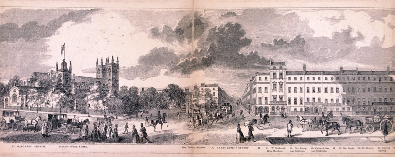 Panorama de Londres, 1849 de George C Leighton