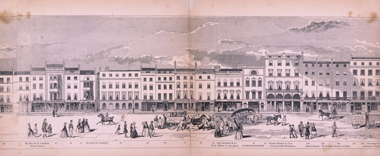 Panorama de Londres, 1849 de George C Leighton