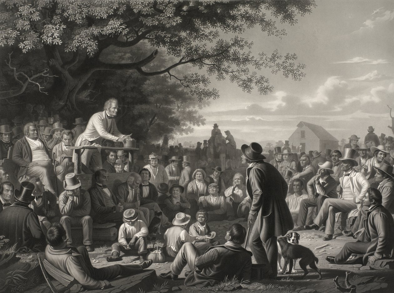 Fala do toco de George Caleb Bingham