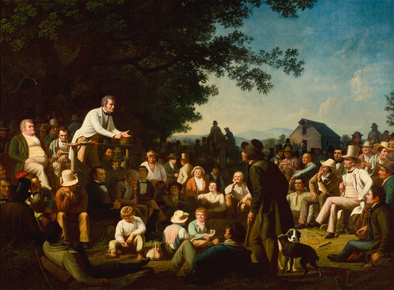Falar o cepo de George Caleb Bingham