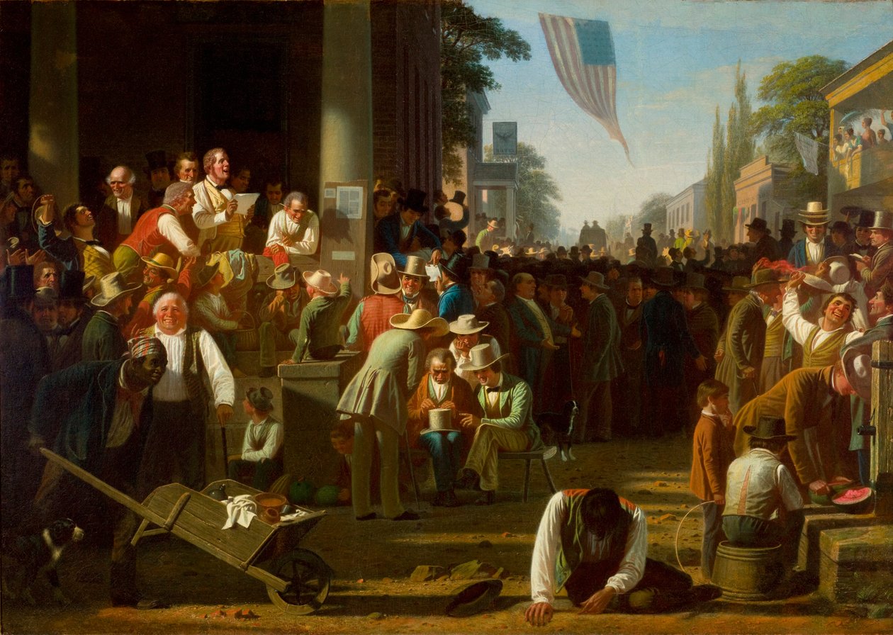 O Veredicto do Povo de George Caleb Bingham