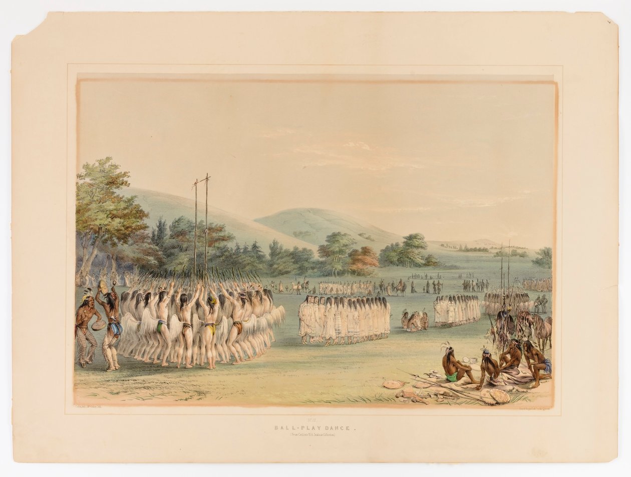 Dança de Baile--no.22 de George Catlin