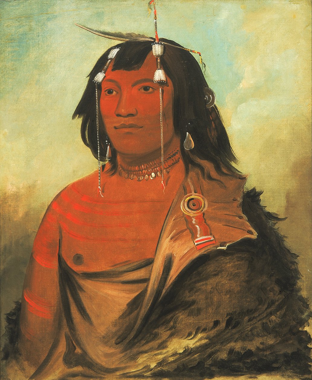 Bi-éets-ee-cure, Very Sweet Man, 1832. de George Catlin