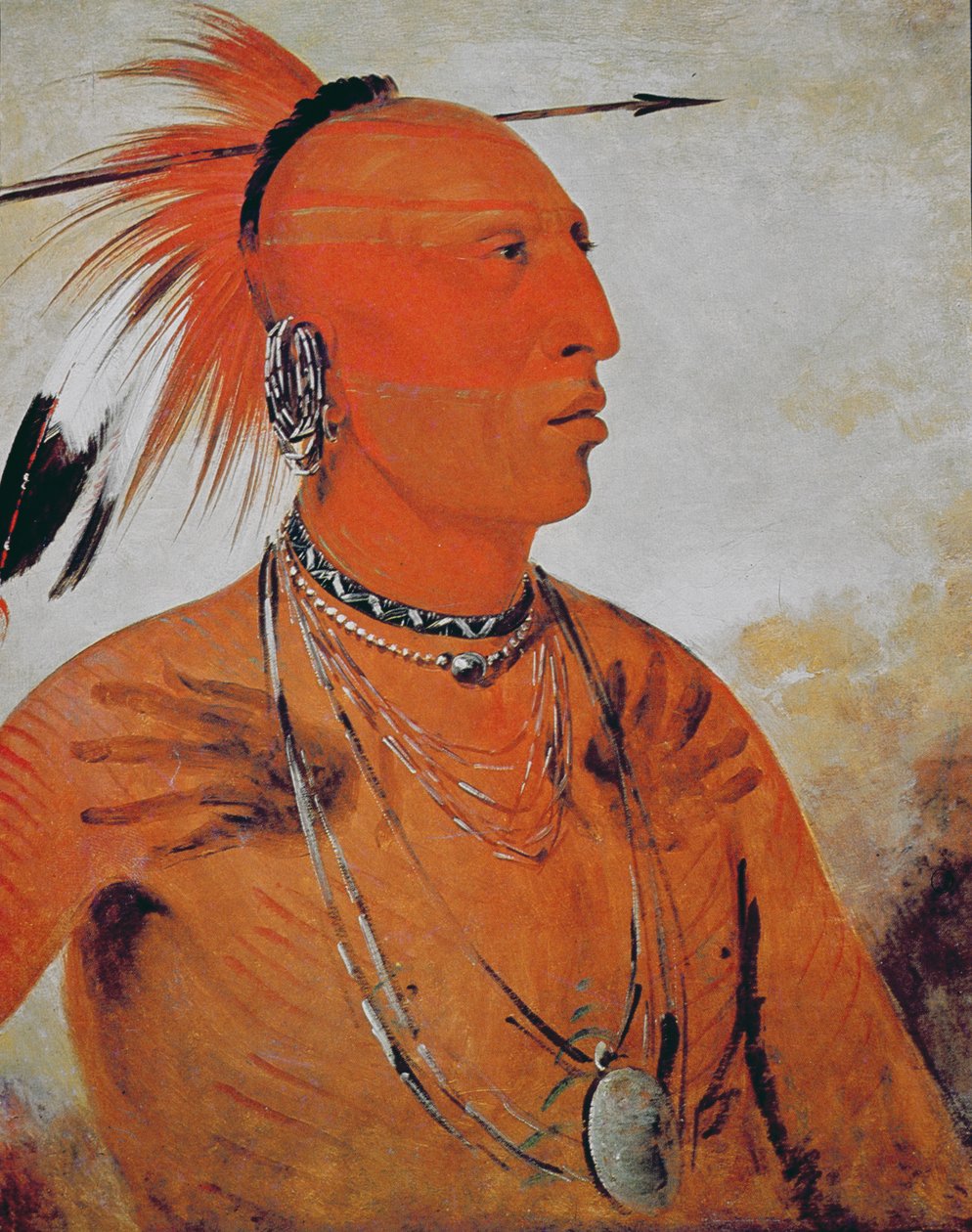 Chefe corajoso de George Catlin