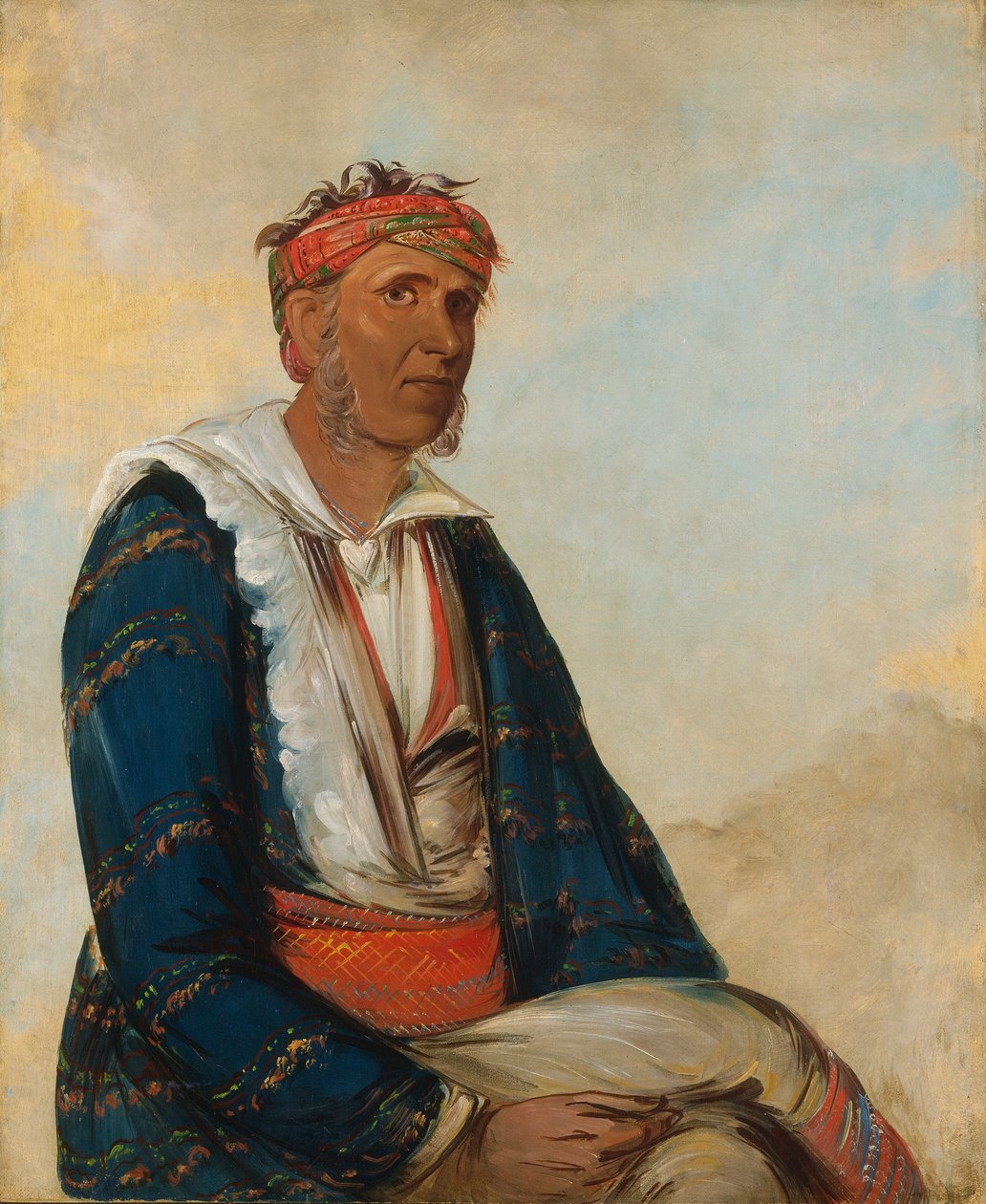 Cól-lee, um chefe de banda de George Catlin