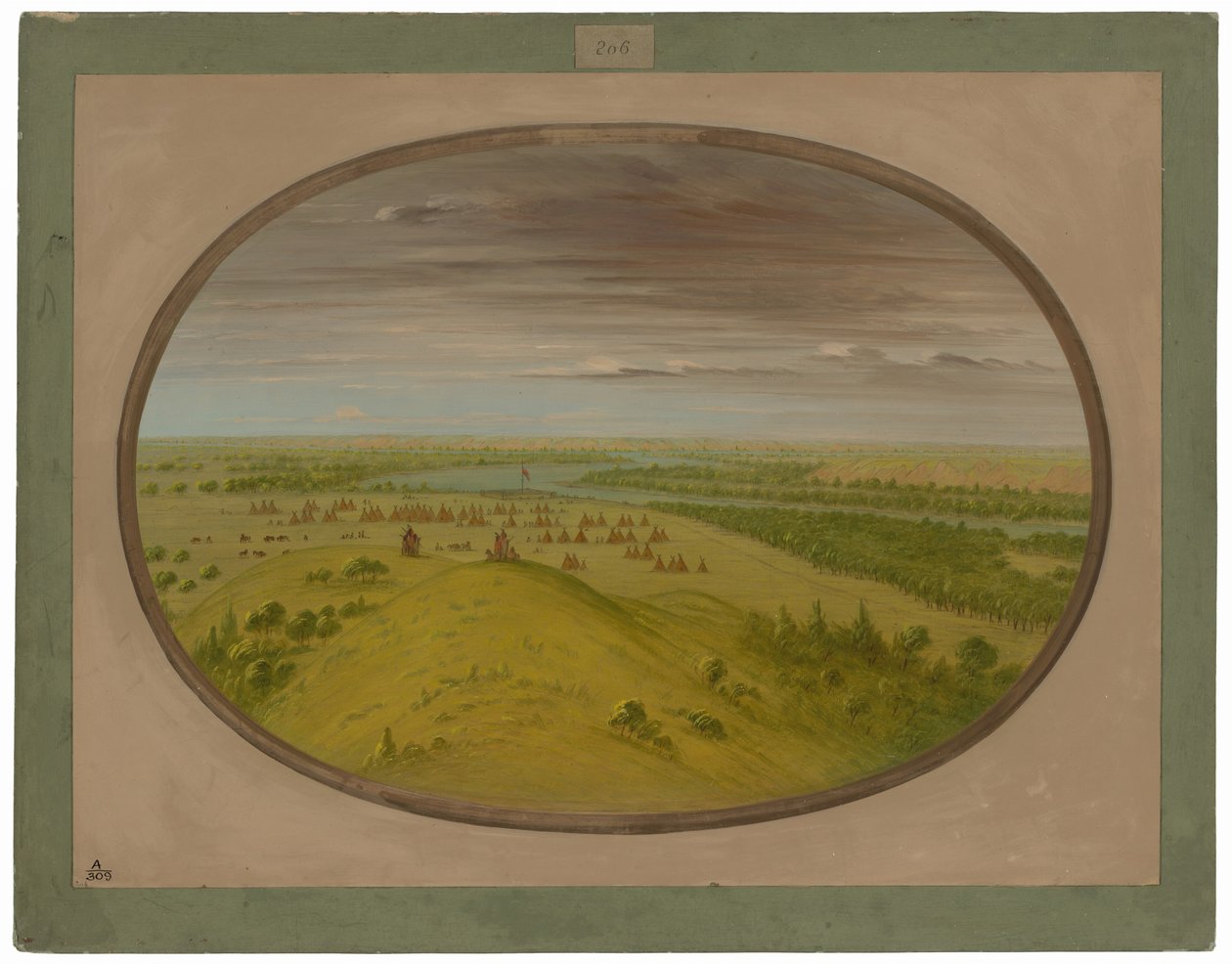 Forte União de George Catlin