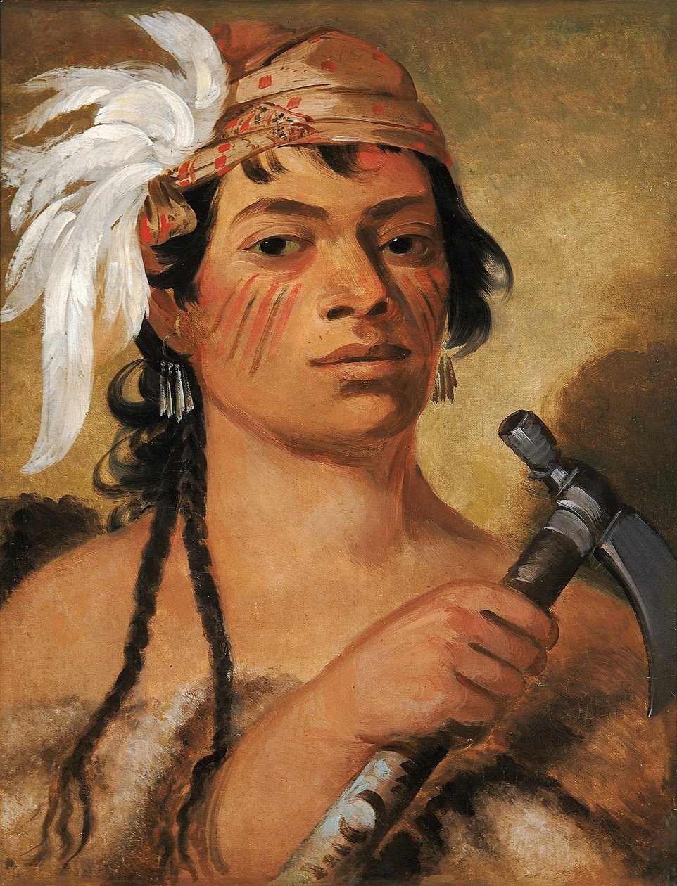 Bom caçador, um guerreiro de George Catlin
