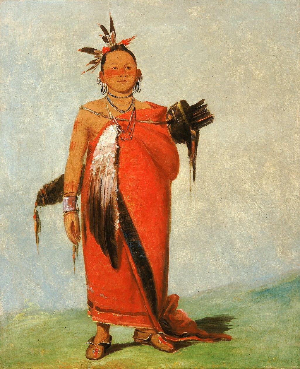 Hongs-káy-dee, Grande Chefe, Filho do Fumo de George Catlin