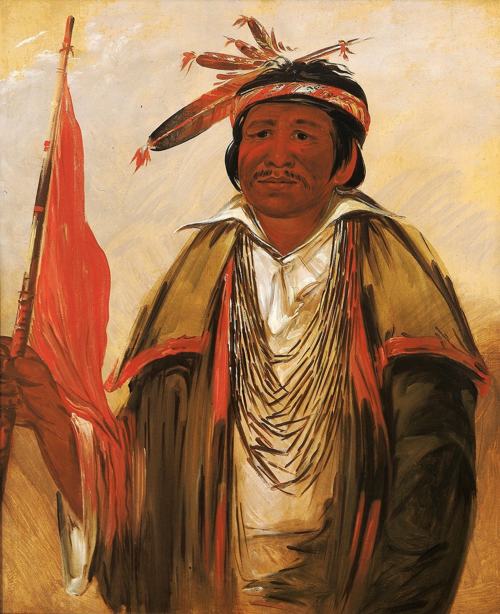 Ke-chím-qua, Urso Grande de George Catlin