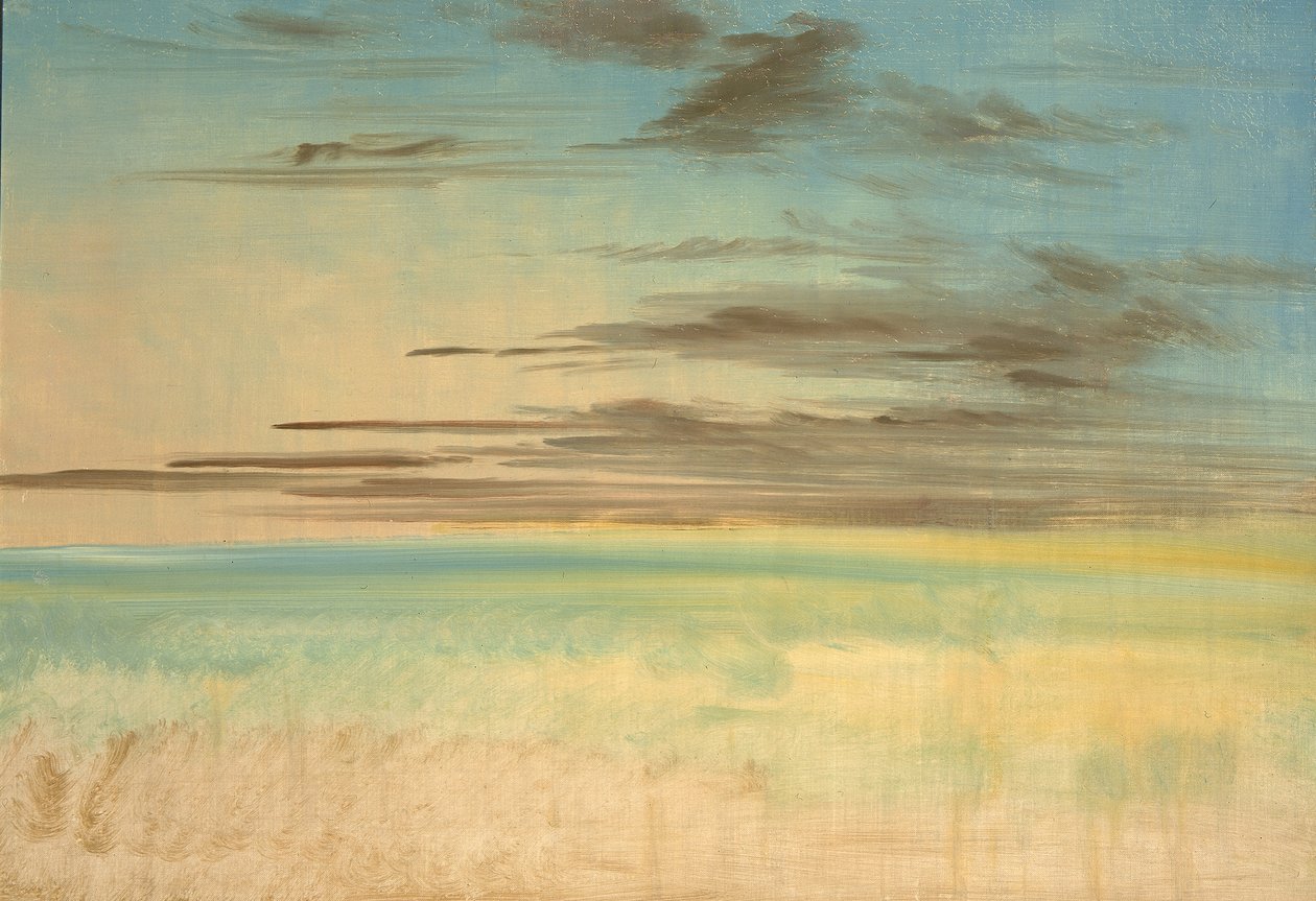 Fundo da paisagem, 1846-1848. de George Catlin