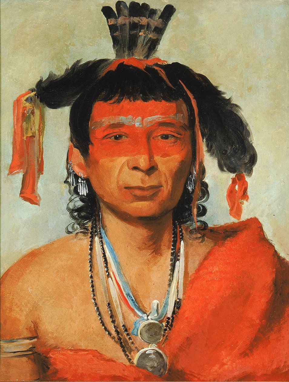 Másh-kee-wet, um grande dândi de George Catlin