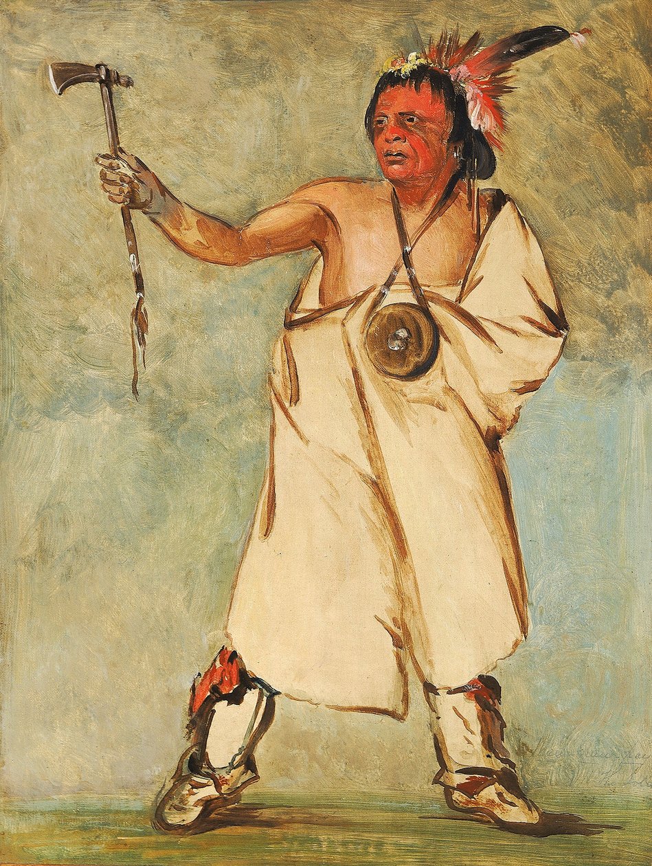 Naw-naw-páy-ee, O Soldado de George Catlin