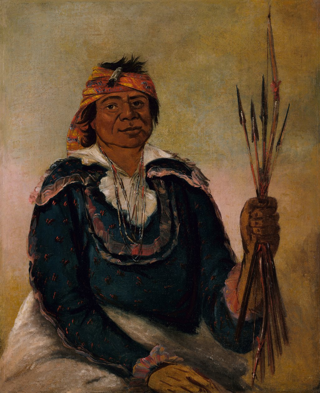 Ni-có-man, A Resposta, Segundo Chefe, 1830. de George Catlin