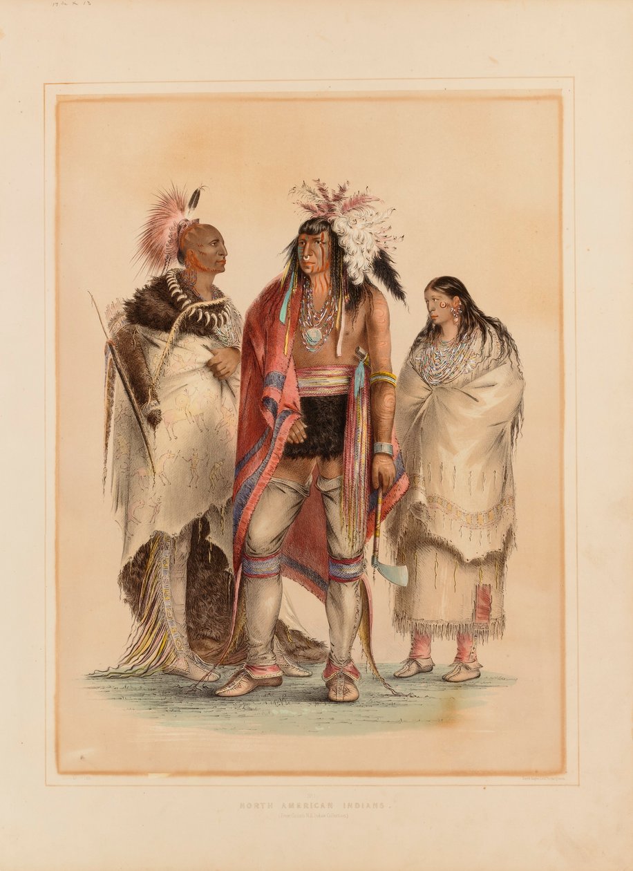 Índios da América do Norte--no. 1 de George Catlin