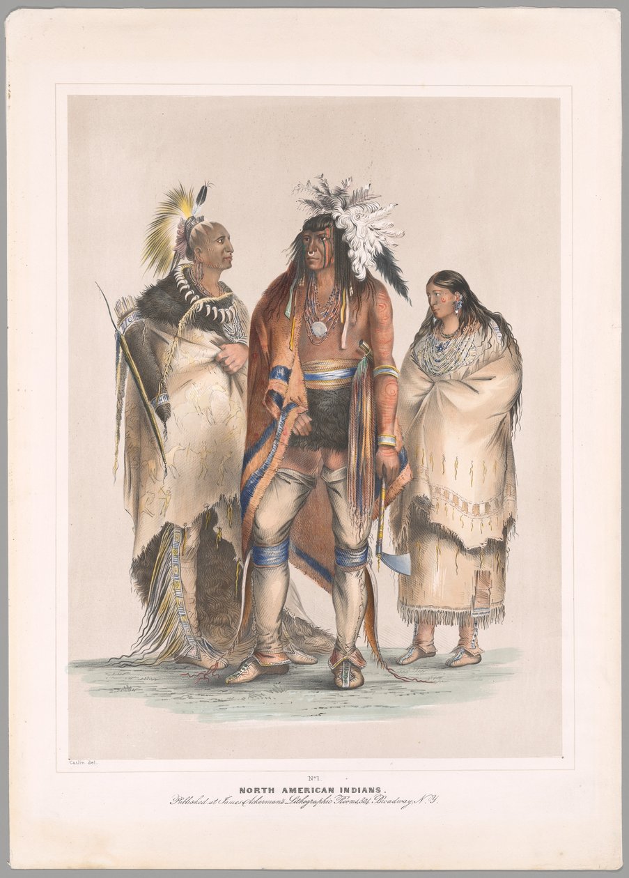 Índios da América do Norte de George Catlin