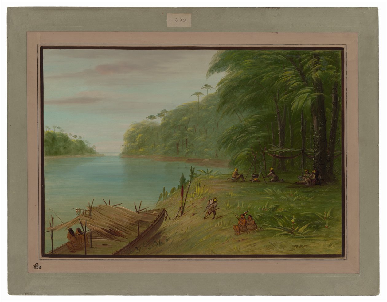 Costa do Essequibo de George Catlin