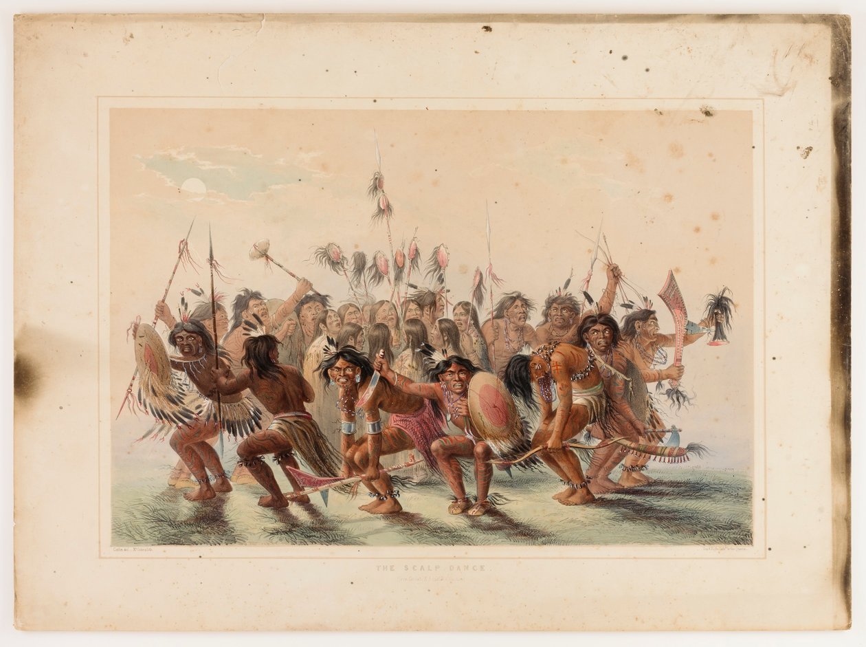 A dança do couro cabeludo de George Catlin