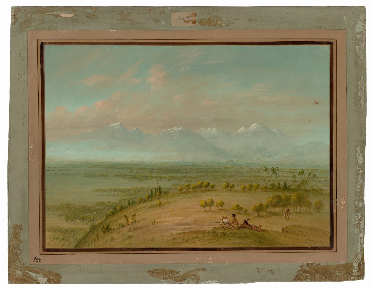 Vista da Pampa del Sacramento de George Catlin
