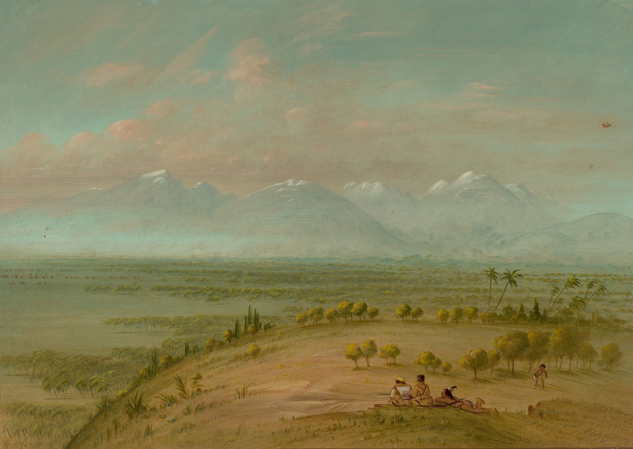 Vista da Pampa do Sacramento, 18541869. de George Catlin