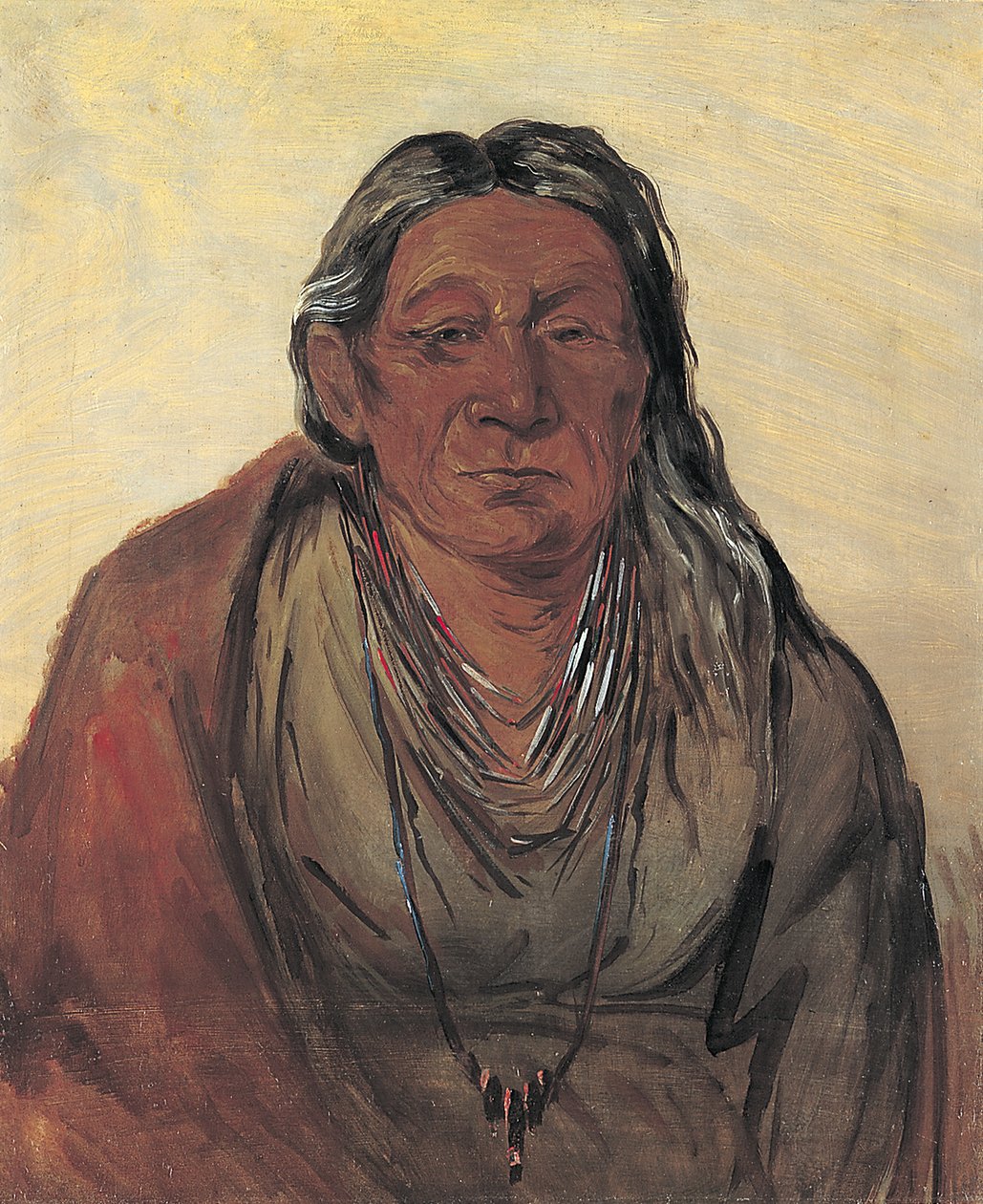 Wah-pe-séh-see, Mãe do Chefe, 1830. de George Catlin