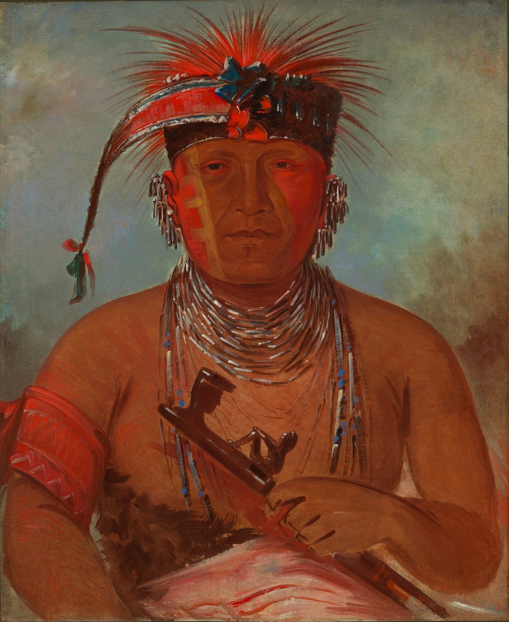 Wée-ke-rú-law, Aquele que troca de George Catlin