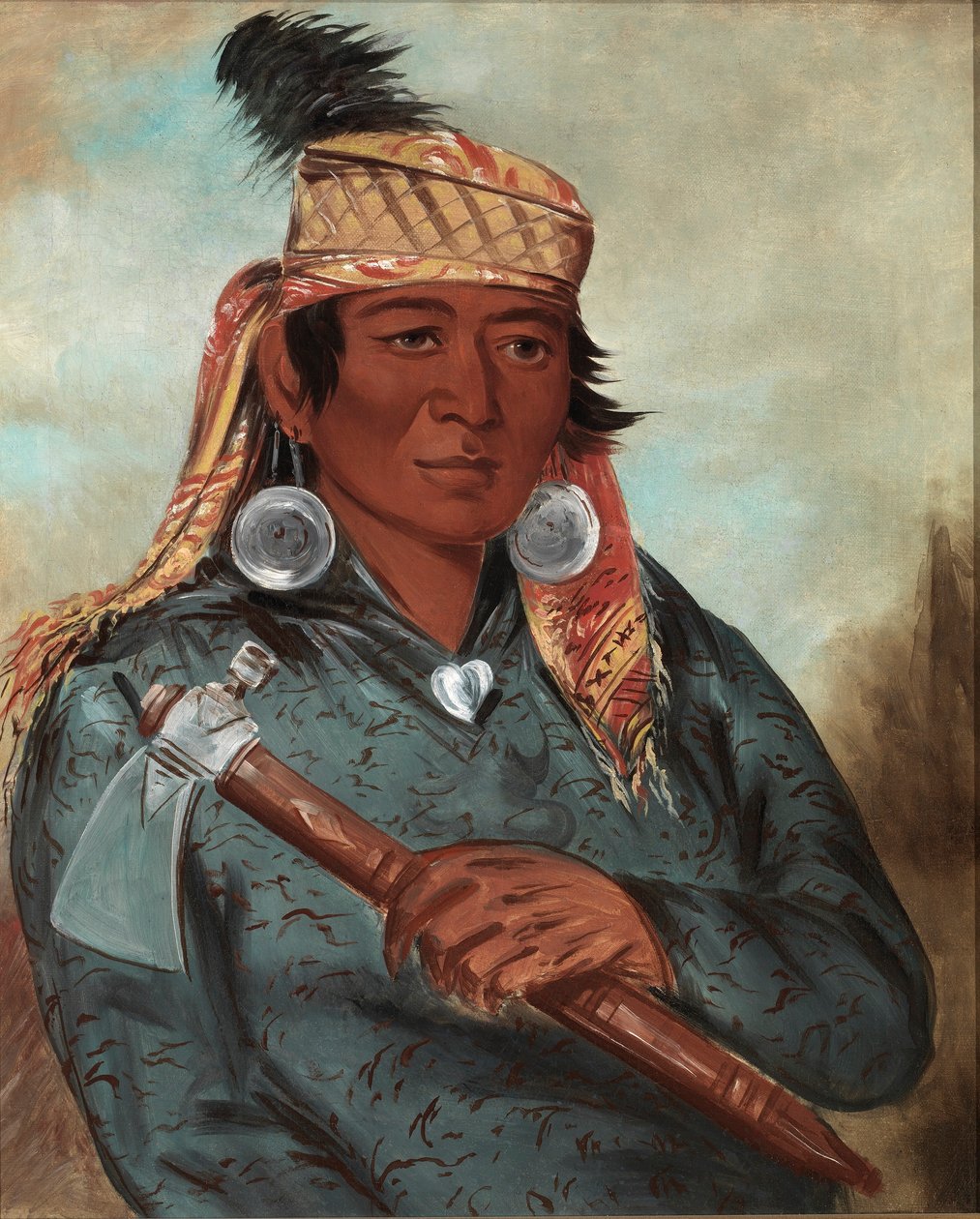 Wáh-pe-say, O Branco de George Catlin
