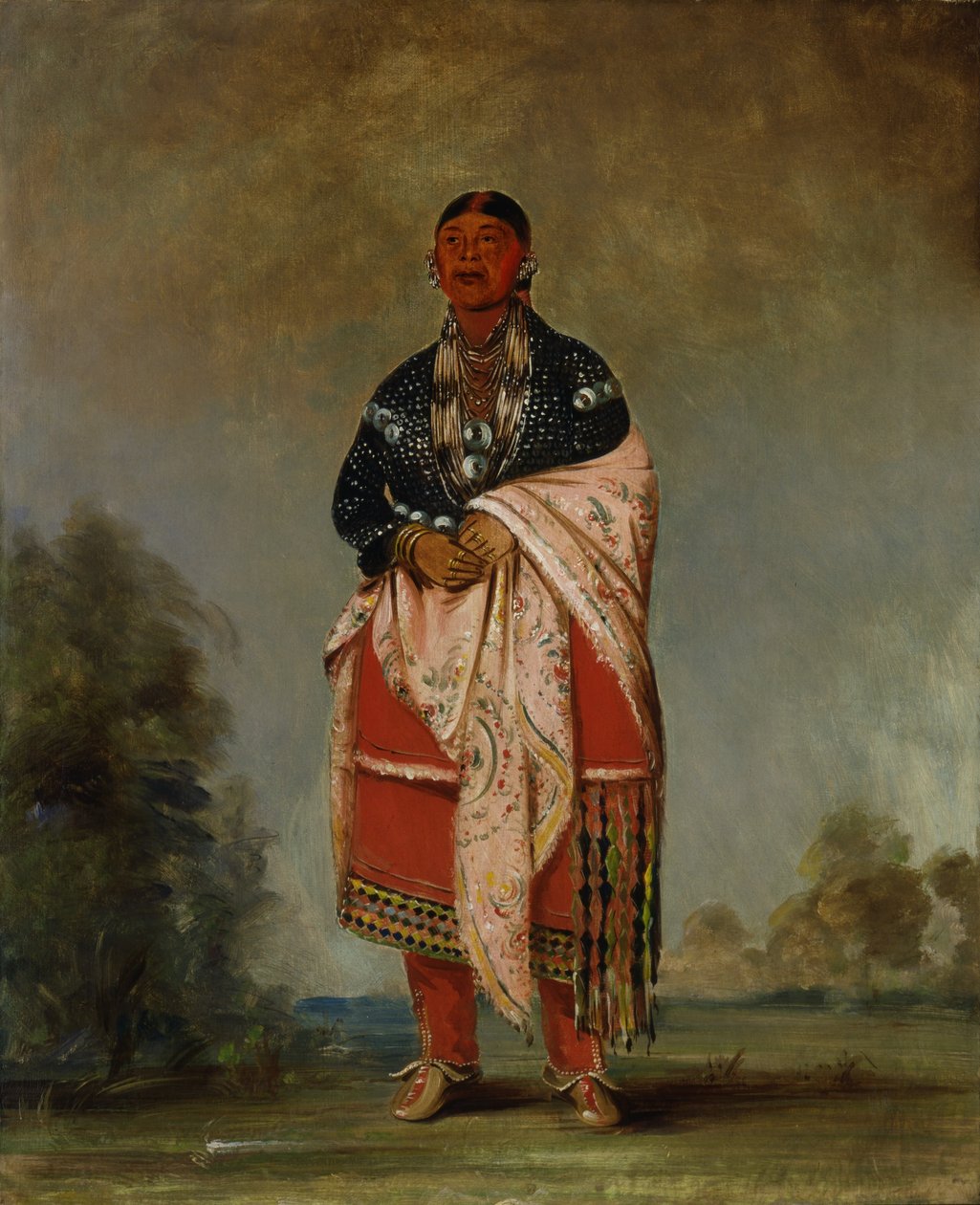 Mulher de Kee-o-kúk de George Catlin