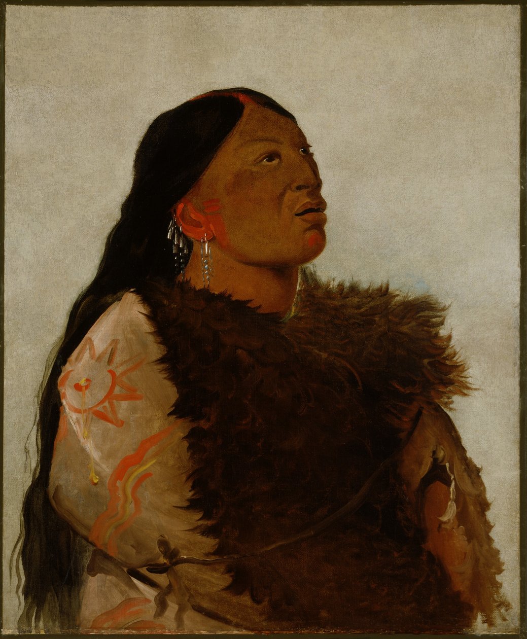 Mulher dos Seis de George Catlin