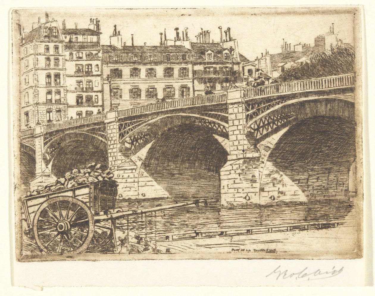 Ponte Tournelle de George Charles Aid
